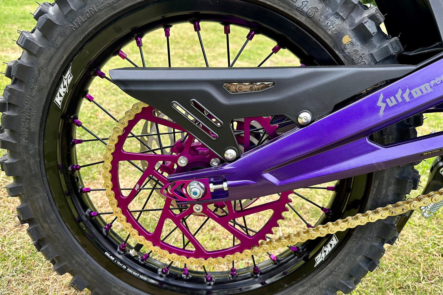 KKE Axle Chain Adjuster Blocks Fit SURRON Light Bee-X, E-Ride Pro SS, Talaria MX3/MX4