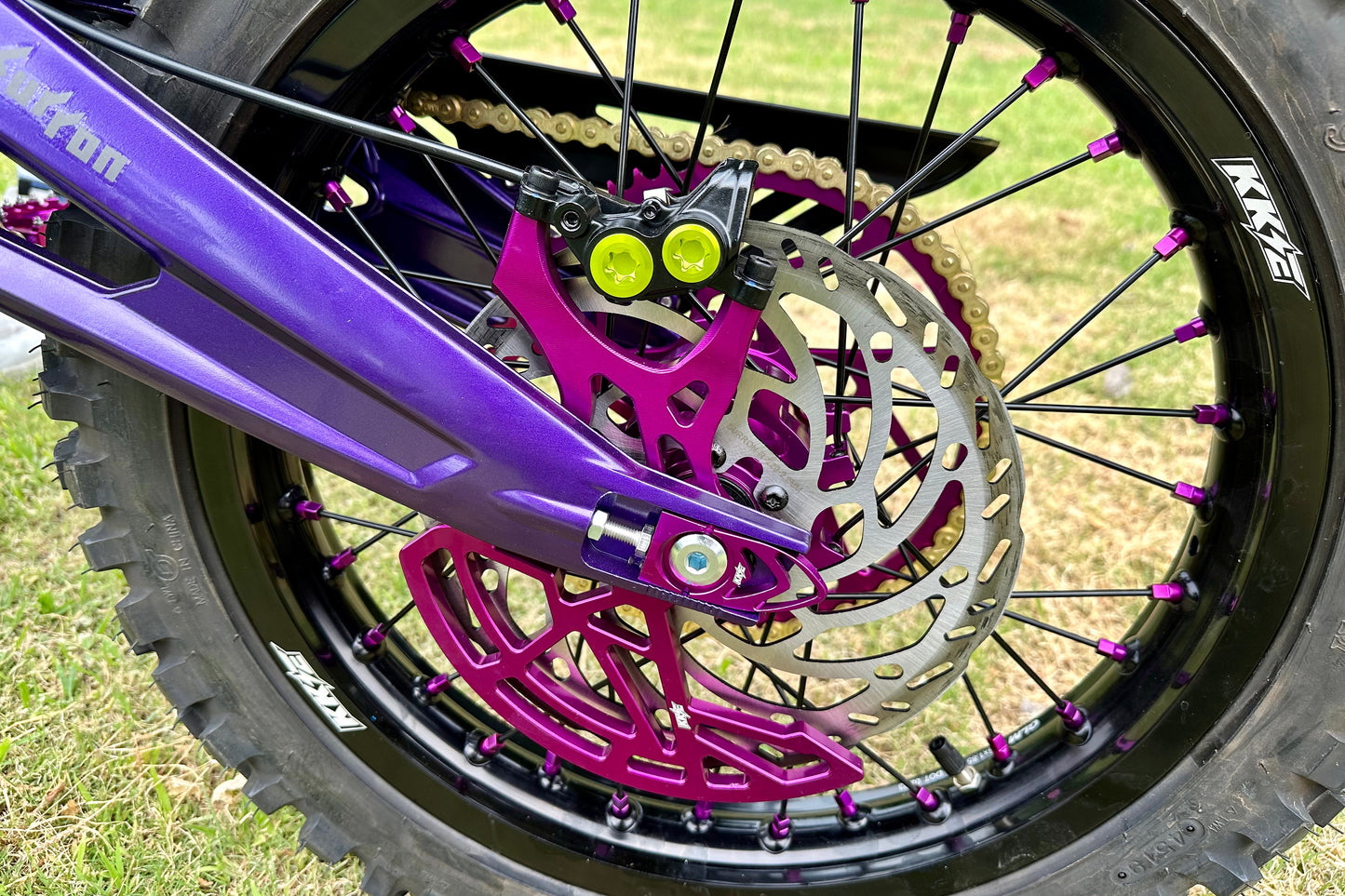 KKE Aluminum Rear Brake Disc Guard Fit SURRON Ultra Bee 2023-2024