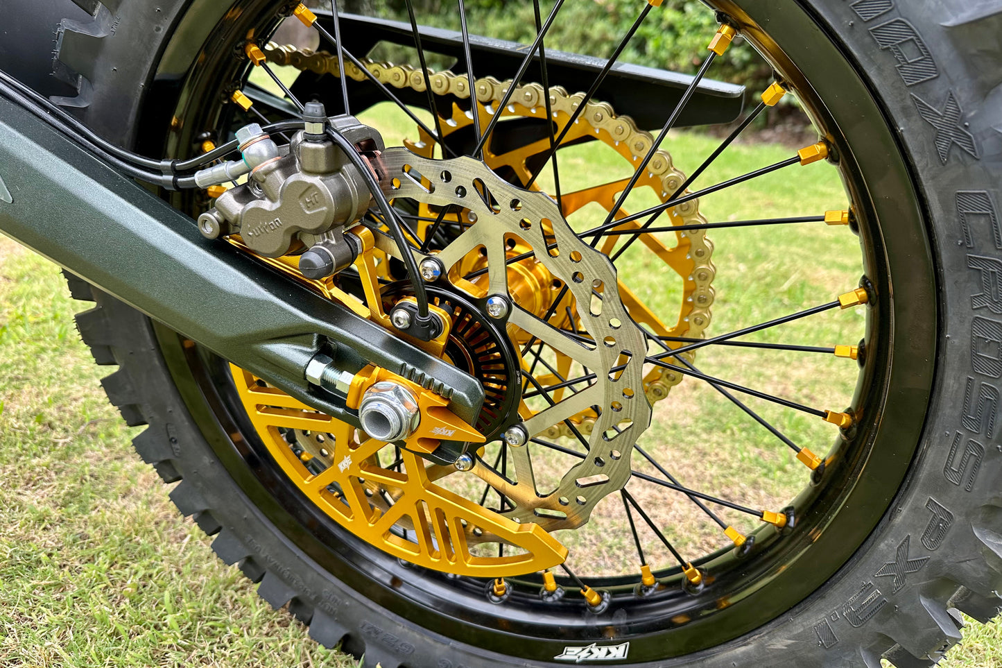 KKE Aluminum Rear Brake Disc Guard Fit SURRON Ultra Bee 2023-2024