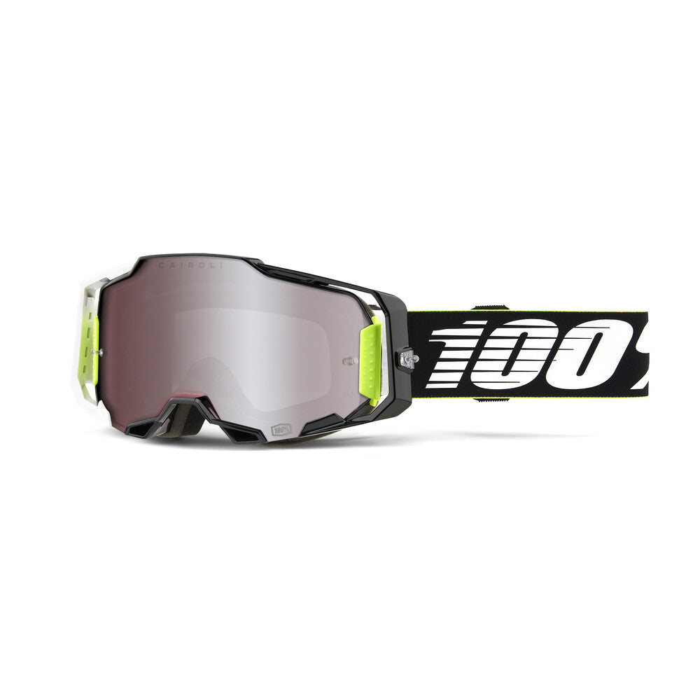 100 Percent Armega Hiper Goggle Racr Mirror Silver Lens