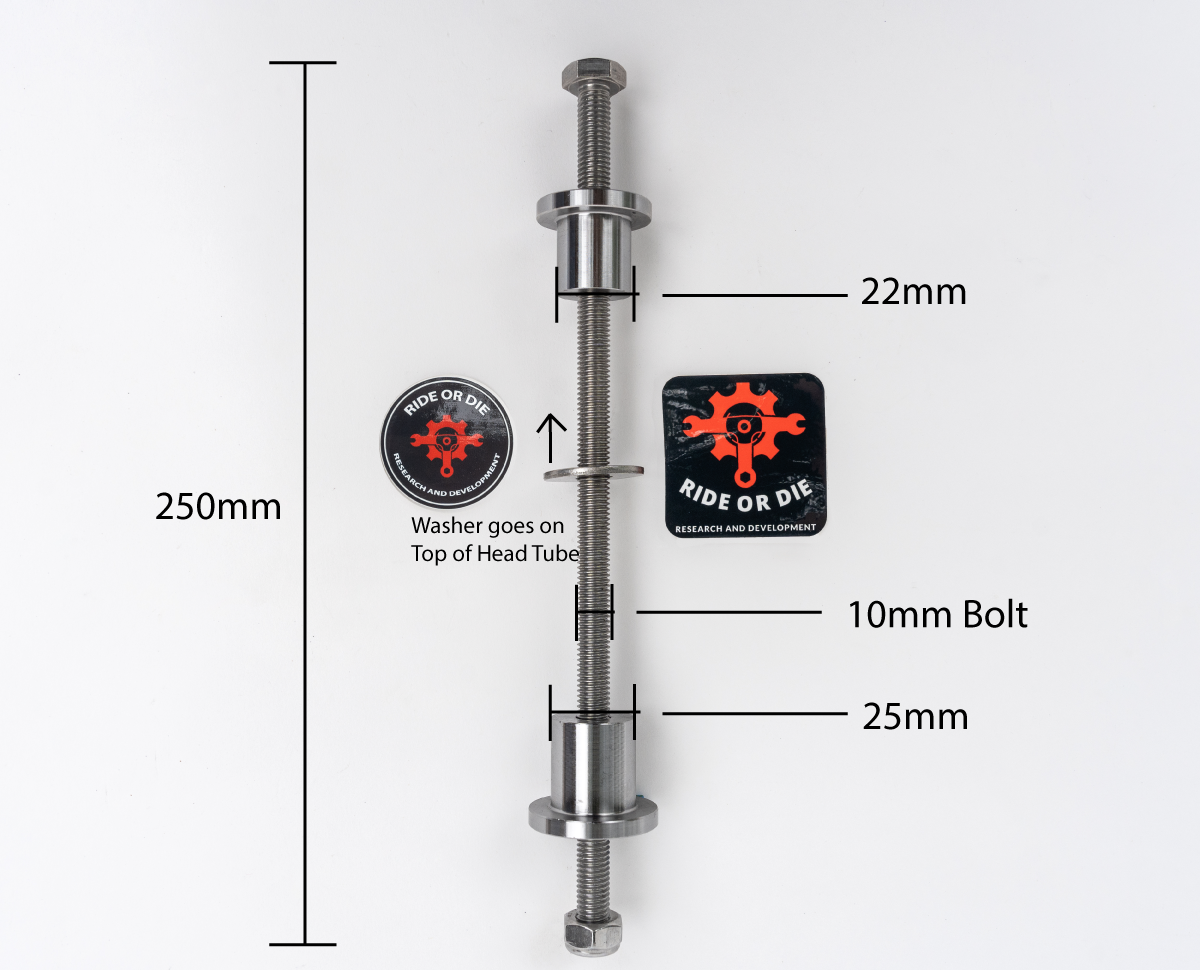 Razor to Upgraded Front Fork Bushing Kit