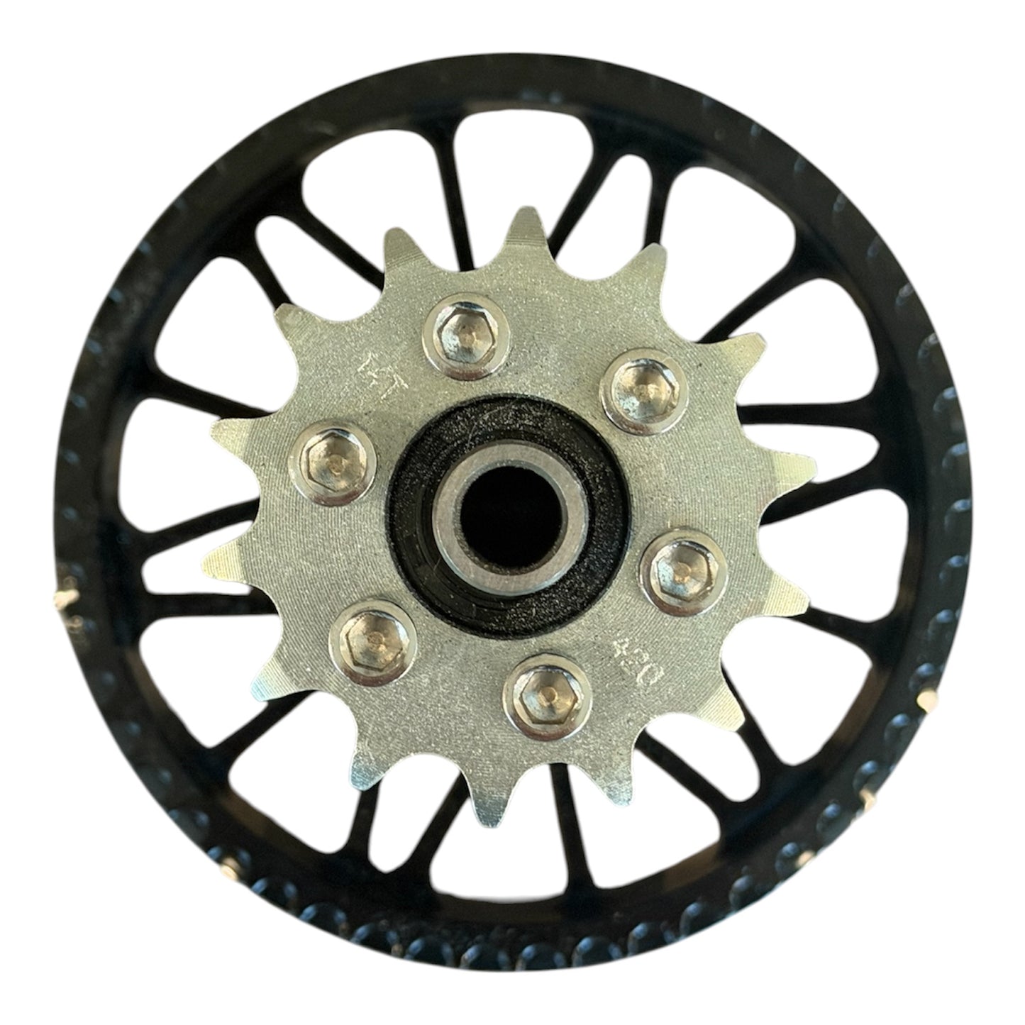 Deal - Surron Light Bee Jackshaft Assembly with Steel black Pulley