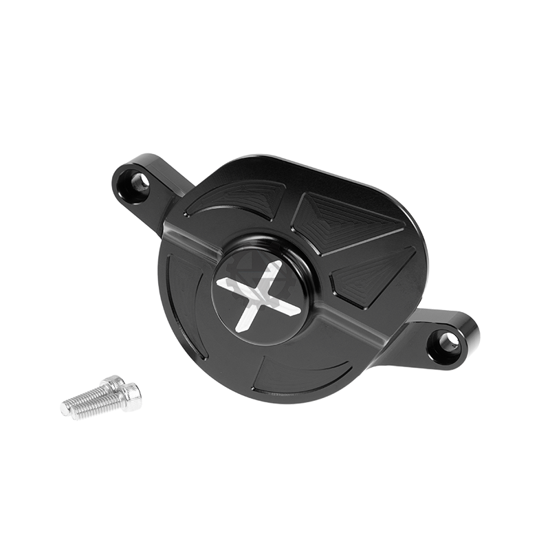Aluminium Motor Pulley Protective Cover CNC Black Sur-Ron LB-X / Segway X260