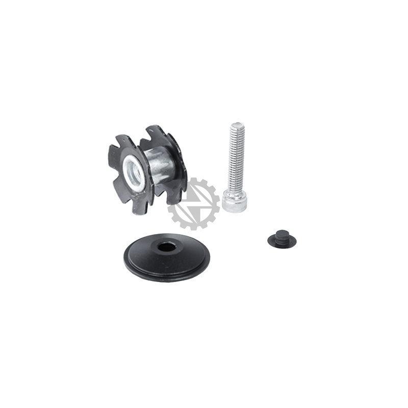 Headset Tensioner Cap with Star Washer (Fits 25mm ID Steer Tube)
