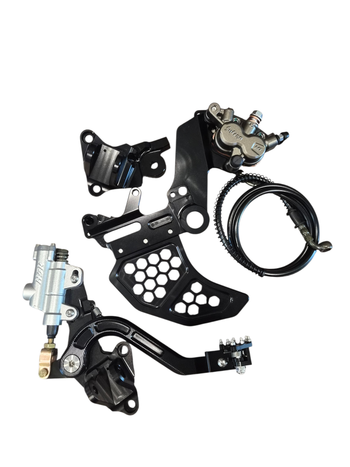 Ultra Bee Foot Brake Kit with Peg Brackets
