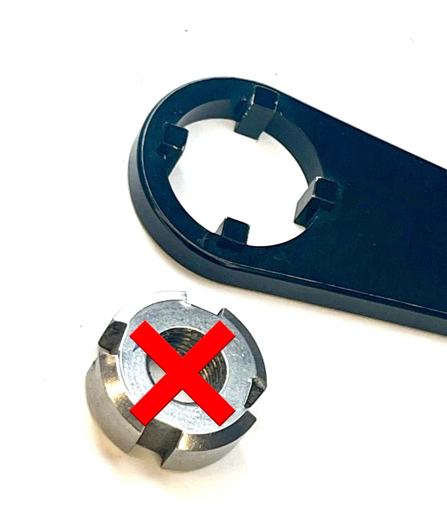 Titanium Jackshaft Nut M10 - Surron LBS LBX, Segway X160 X260