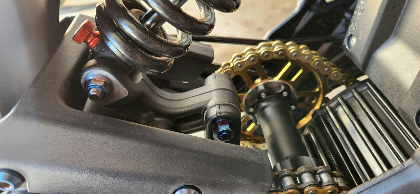 Titanium Rear Suspension/ Linkage Bolt Kit for E-Ride Pro (8 pcs)