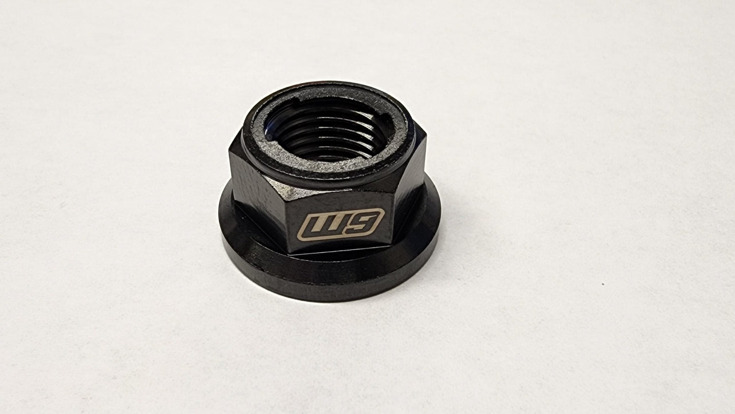 Warp 9 Titanium Rear Axle Replacement Nut