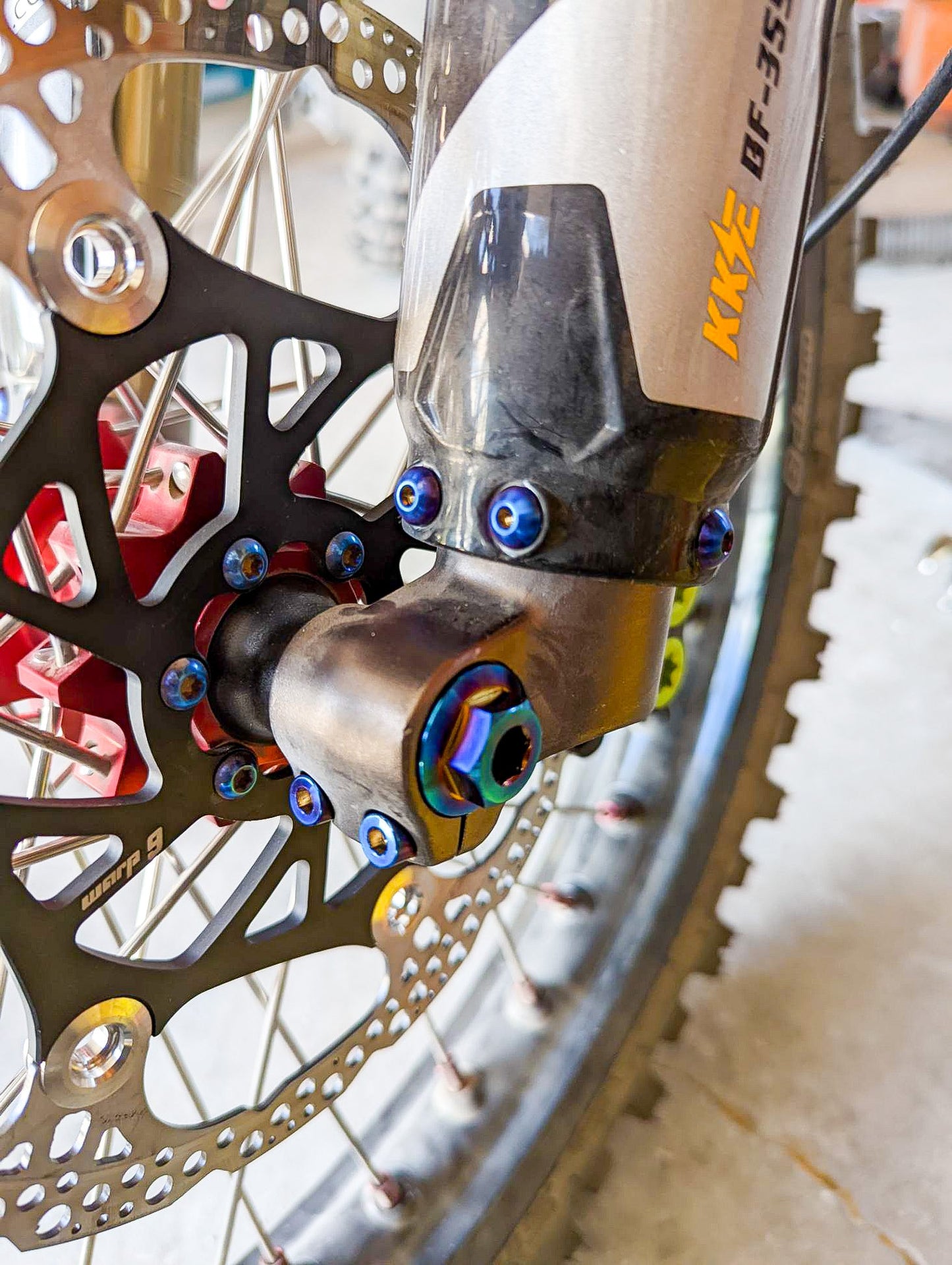 ALL Warp9 Titanium Bolt Kits