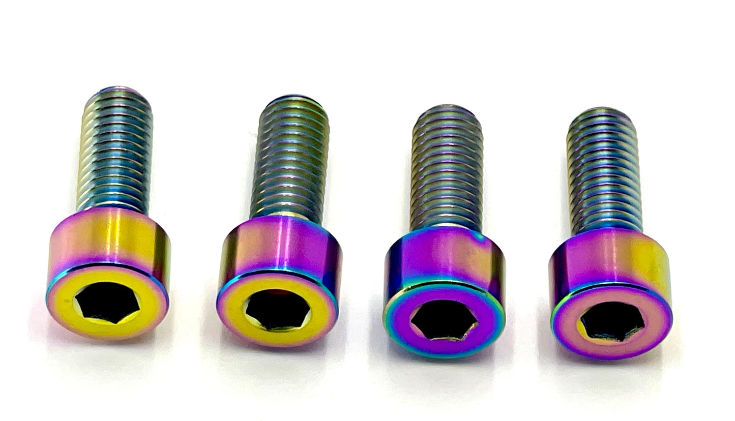 Titanium Seat/ Subframe Bolts - Surron LBS LBX, Segway X160 X260 (Set of 4)