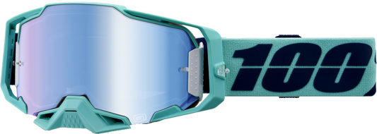 100 Percent Armega Goggle Estrella Mirror Blue Lens