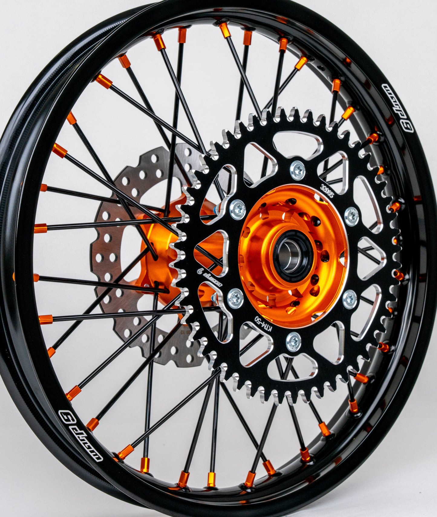 KTM/HUSQ/GAS GAS 20/25mm Axle Rear Wheel (IN STOCK) Fitment Below