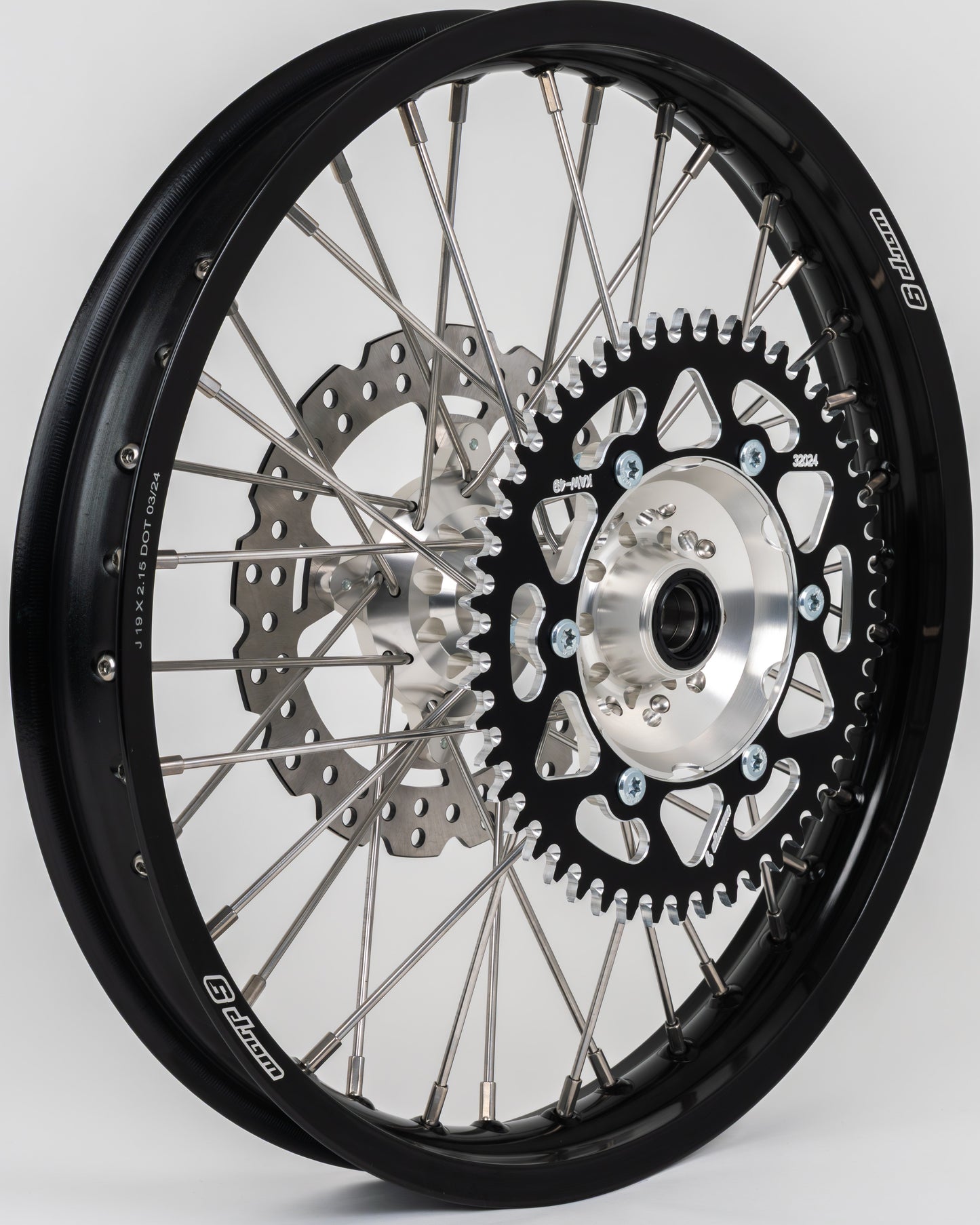 KTM/HUSQ/GAS GAS 20/25mm Axle Rear Wheel (IN STOCK) Fitment Below