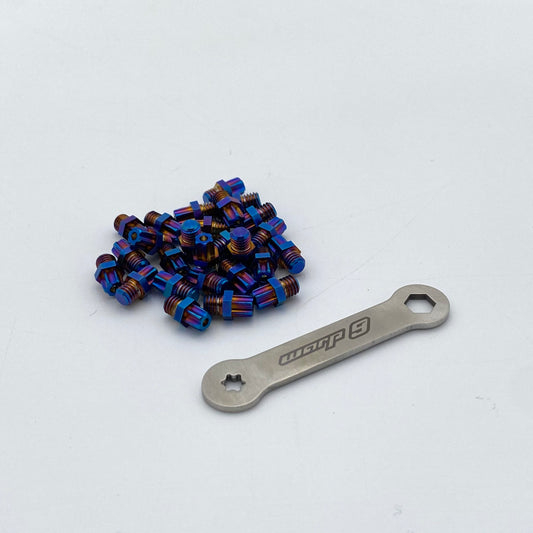 Warp 9 Titanium Elite Foot Peg Screws