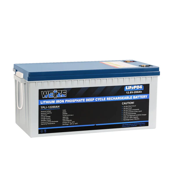 WEIZE LiFePO4 Lithium Camper Vans RV Battery