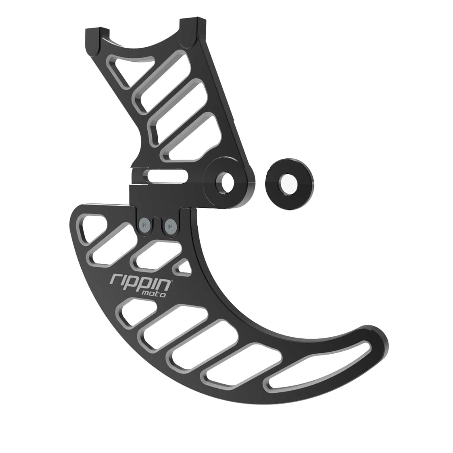 Rippin Moto 250mm Rear Rotor Guard With Caliper Adapter