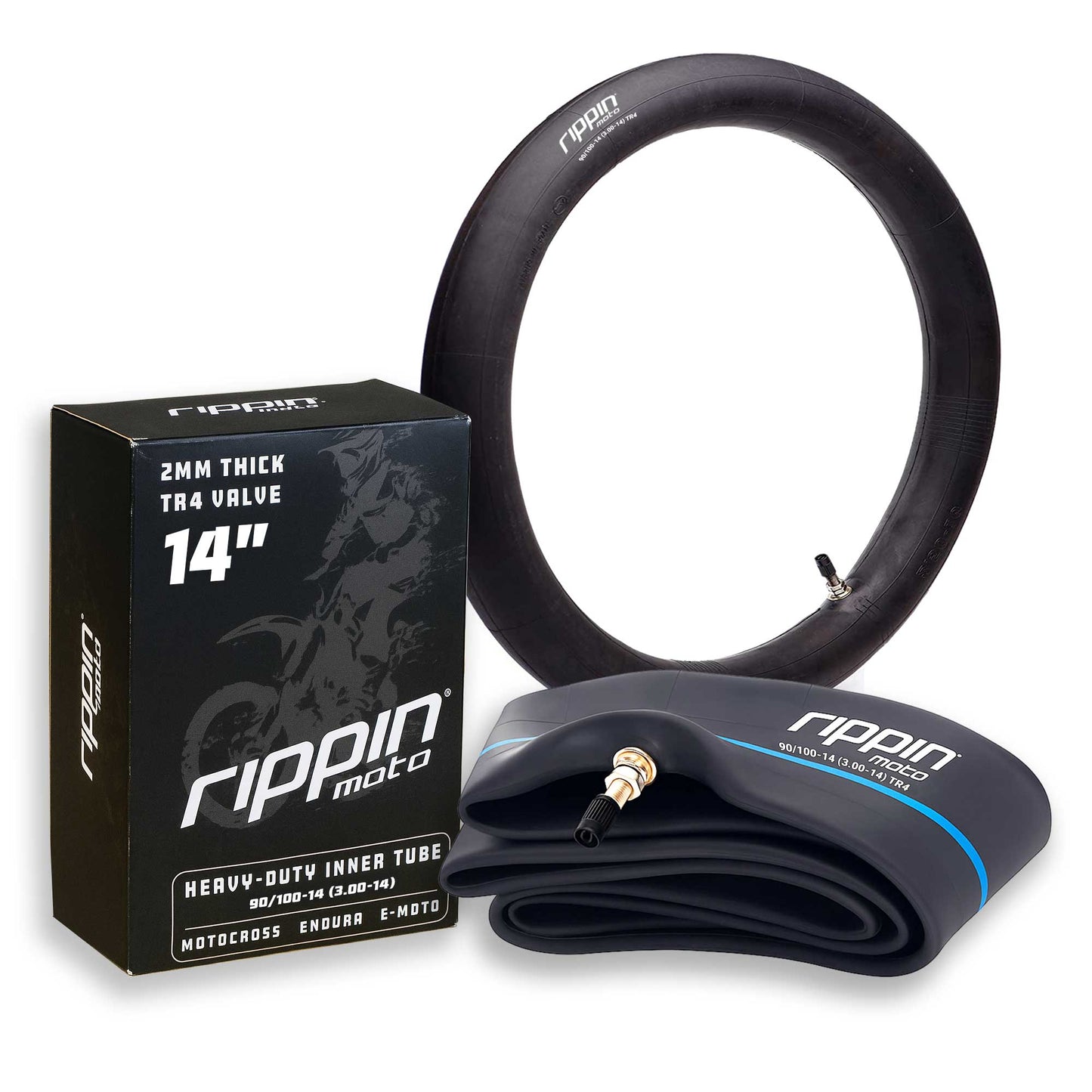 90/100-14 E-Moto 14" Inner Tube (3.00-14) for RTR, Pit Bikes and Minis