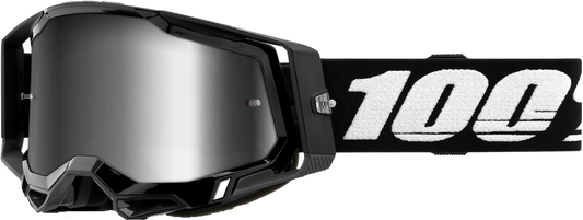 100 Percent Racecraft 2 Goggle Black Mirror Silver Lens