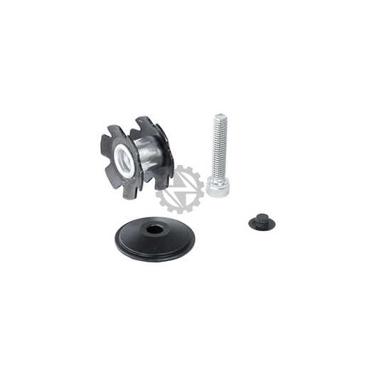 Headset Tensioner Cap with Star Washer (Fits 25mm ID Steer Tube)