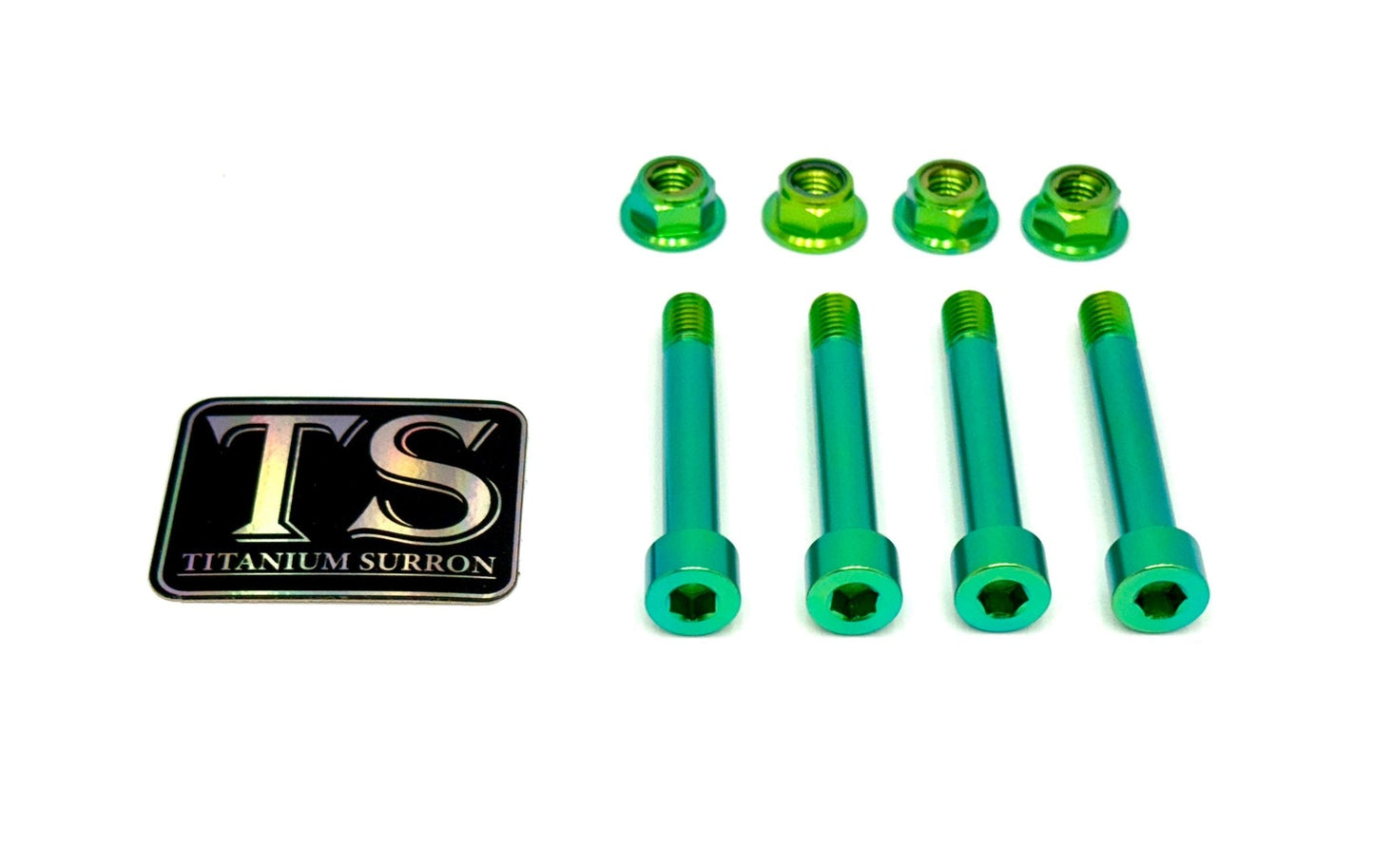 Titanium Rear Suspension/ Linkage  Bolt Kit for E-Ride Pro (8 pcs)
