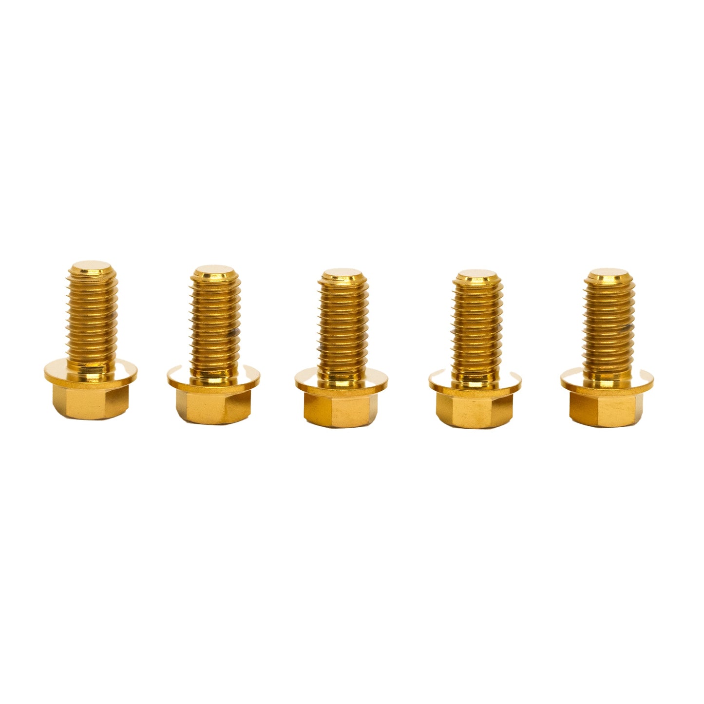 Titanium Sprocket Bolts 5-Pack [M8x16mm]