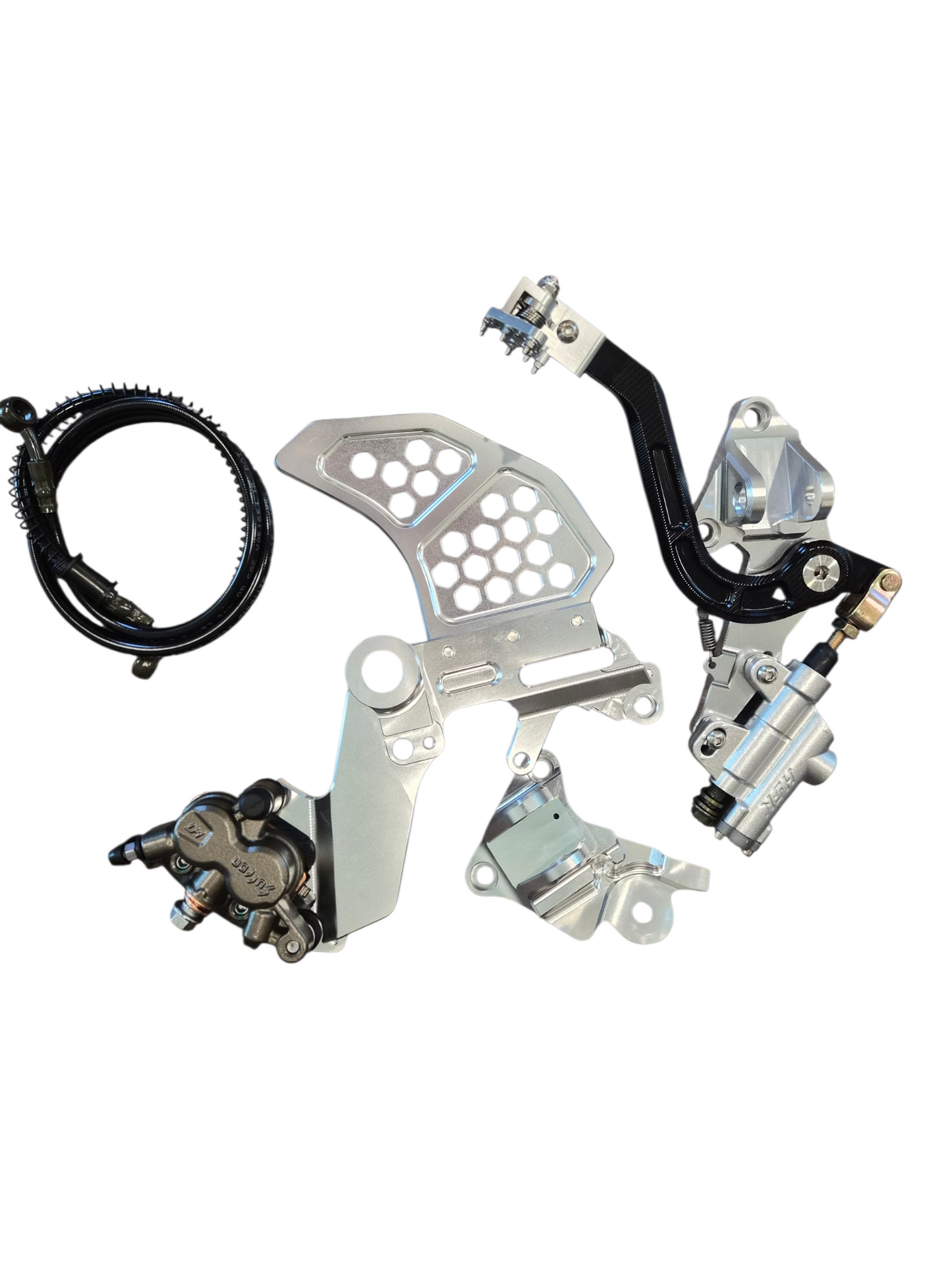 Ultra Bee Foot Brake Kit with Peg Brackets