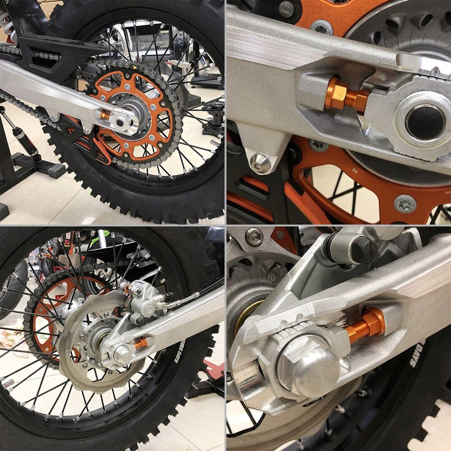 Chain Tensioner Bolt Set for KTM M10x50
