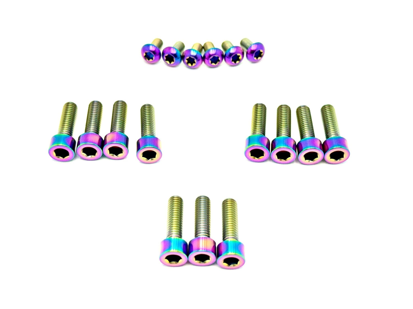 Titanium FastAce Fork Bolt Kits ALX13RC (2.0), AHX12RV (Gravitee), ALX32RC