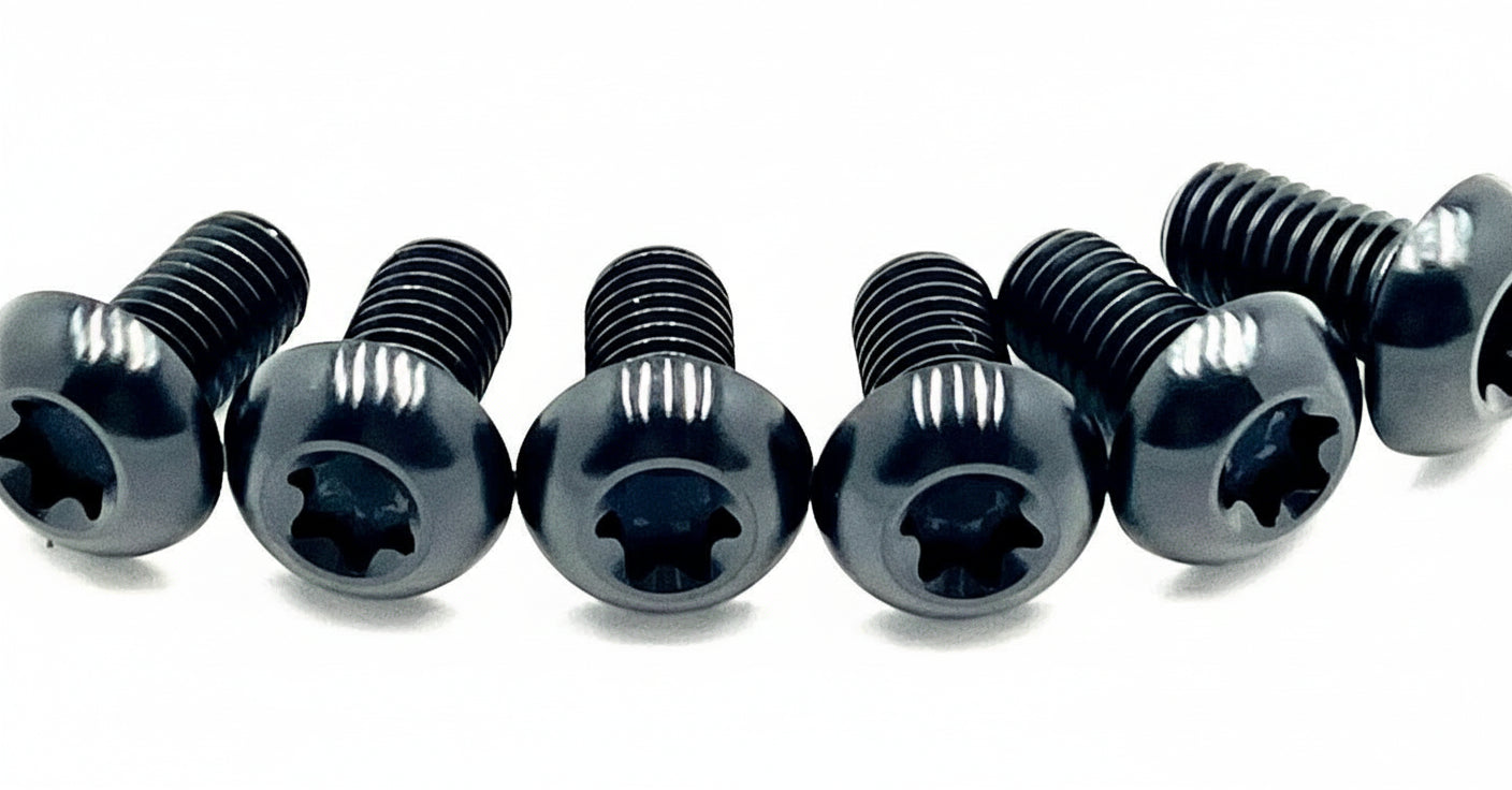 Titanium Front Rotor Bolts - E-Moto