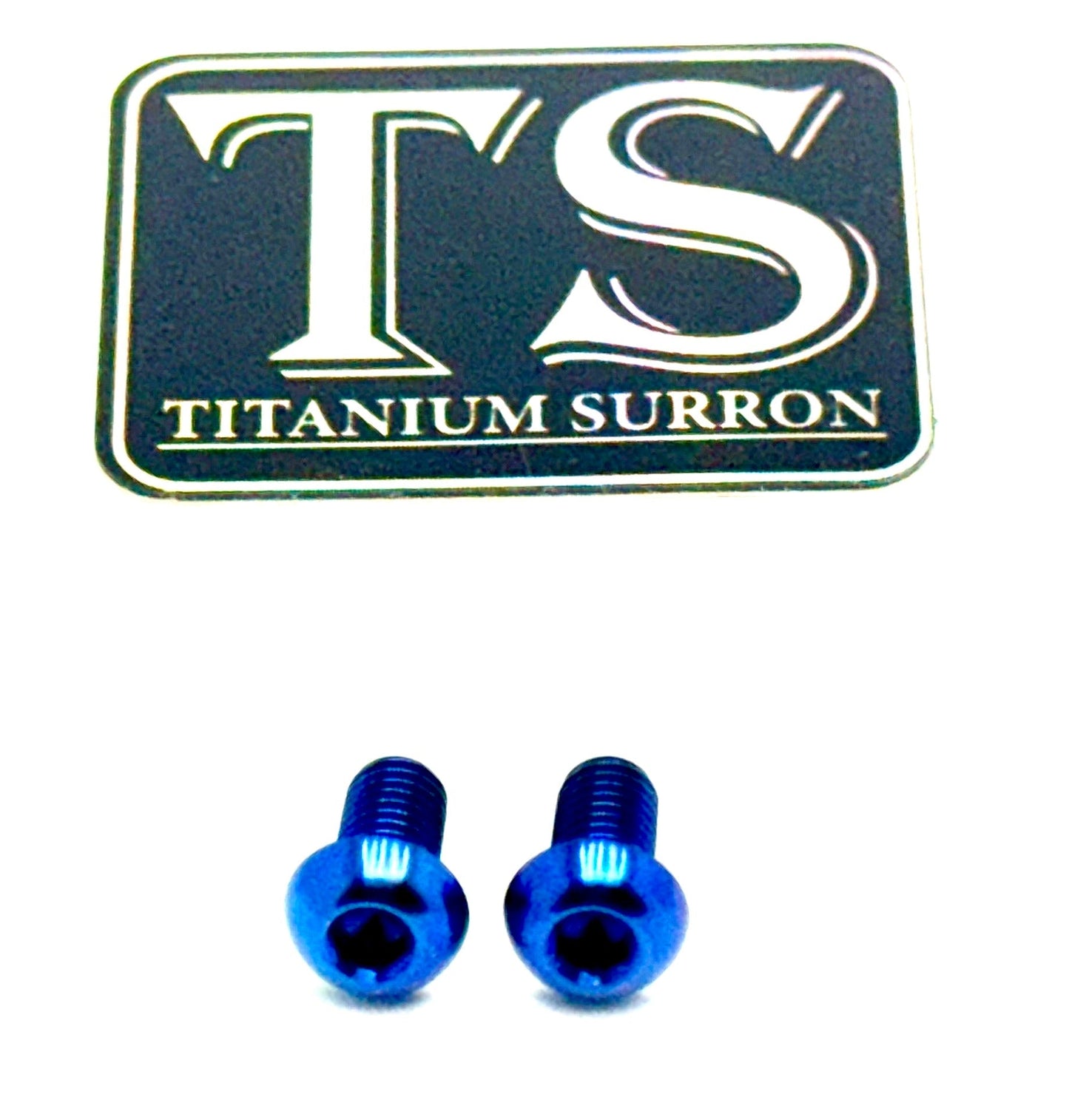 Titanium Motor Cover Bolts (Set of Two) Surron, Segway, 79 Bike, ERP