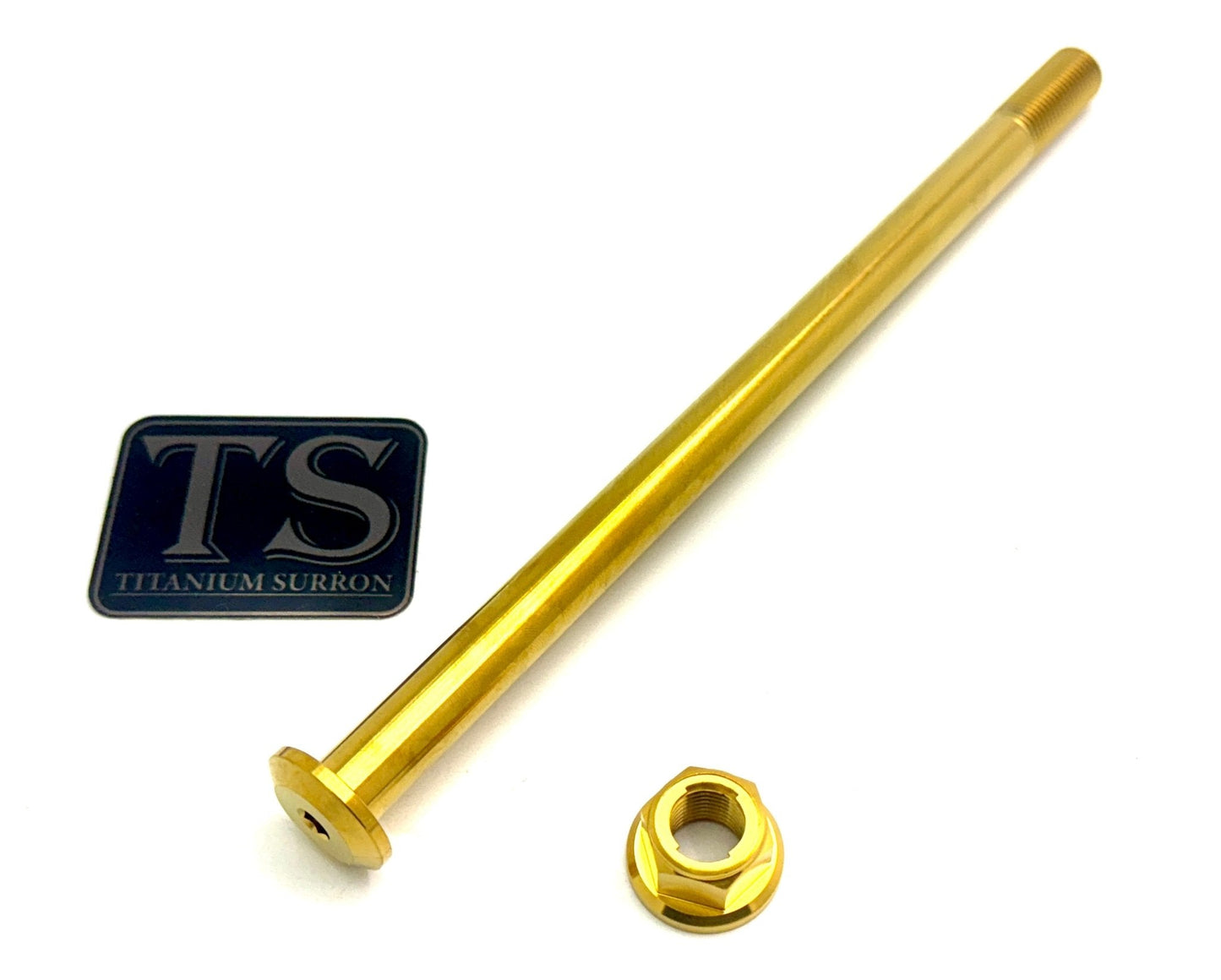Titanium Rear Axle and Nut - Talaria (Two pcs)